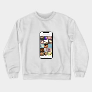 A White Woman's Instagram - Bo Burnham Inspired Crewneck Sweatshirt